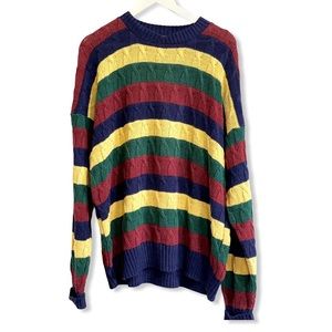 Vintage Resilio Sport Cotton Sweater XL